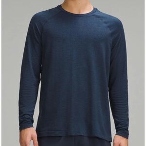Lululemon Dark Blue Long Sleeve Shirt